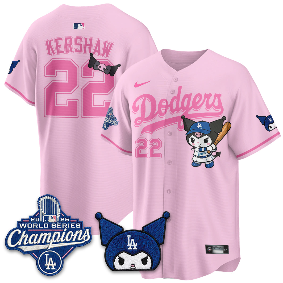 LAD Kuromi Edition Vapor Jersey - Stitched (2)