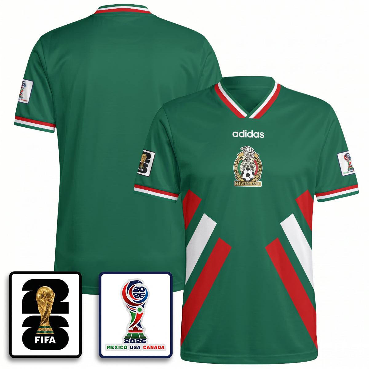 Mexico WC 2026 Fan Gear Version Jersey - Printed