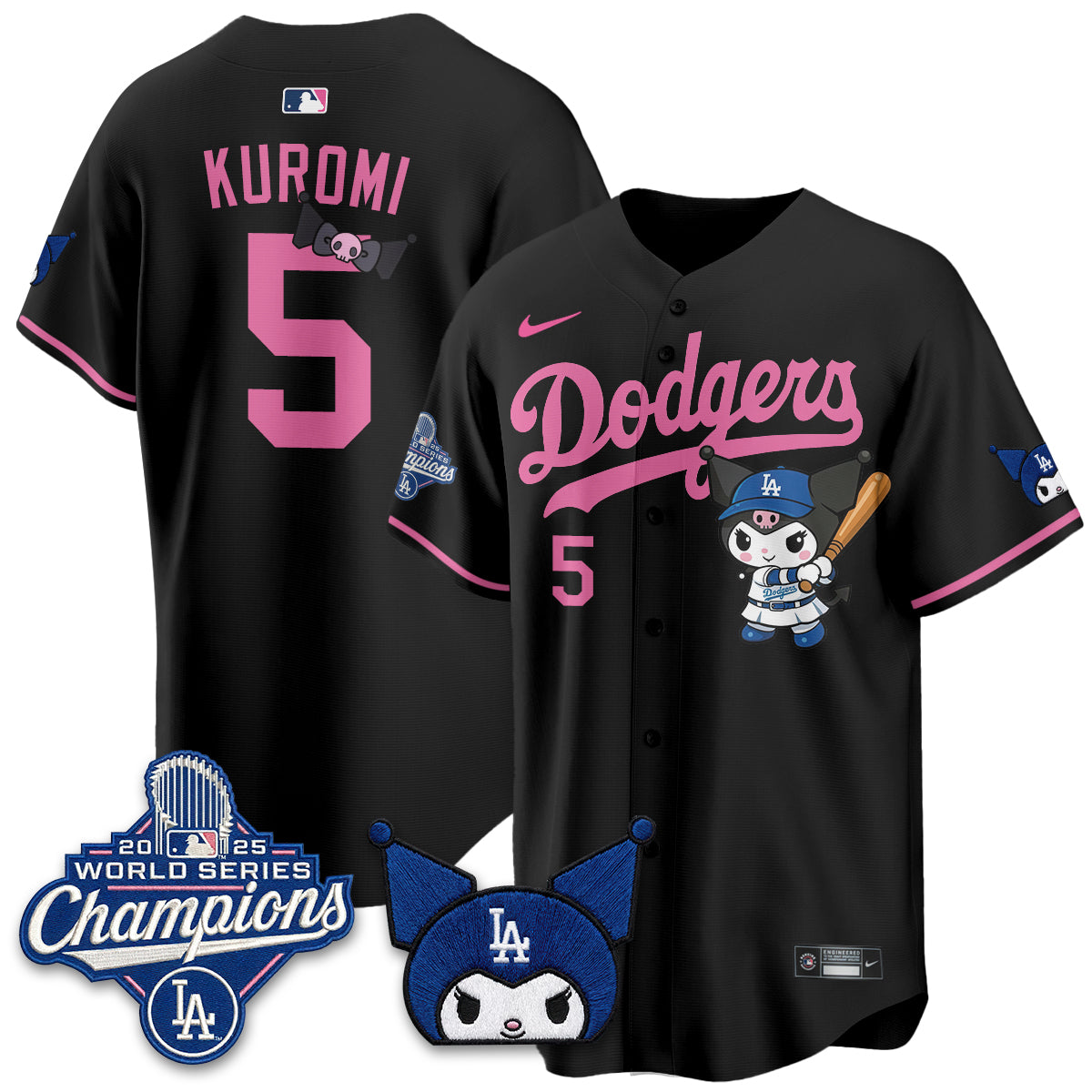 LAD Kuromi Edition Vapor Jersey - Stitched (2)