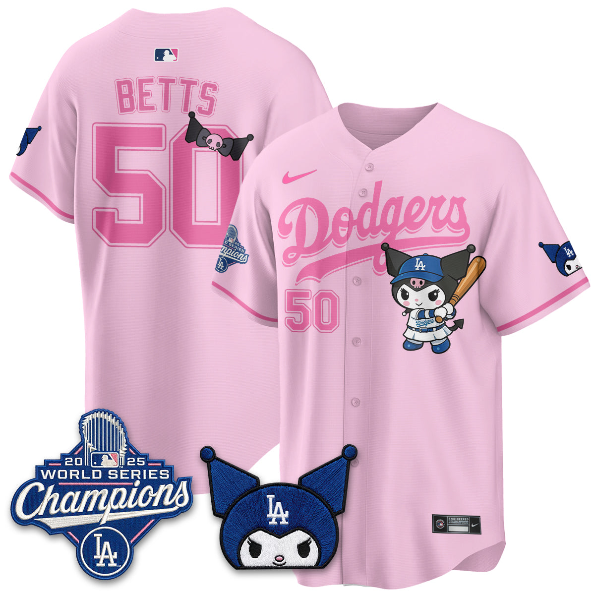 LAD Kuromi Edition Vapor Jersey - Stitched (2)