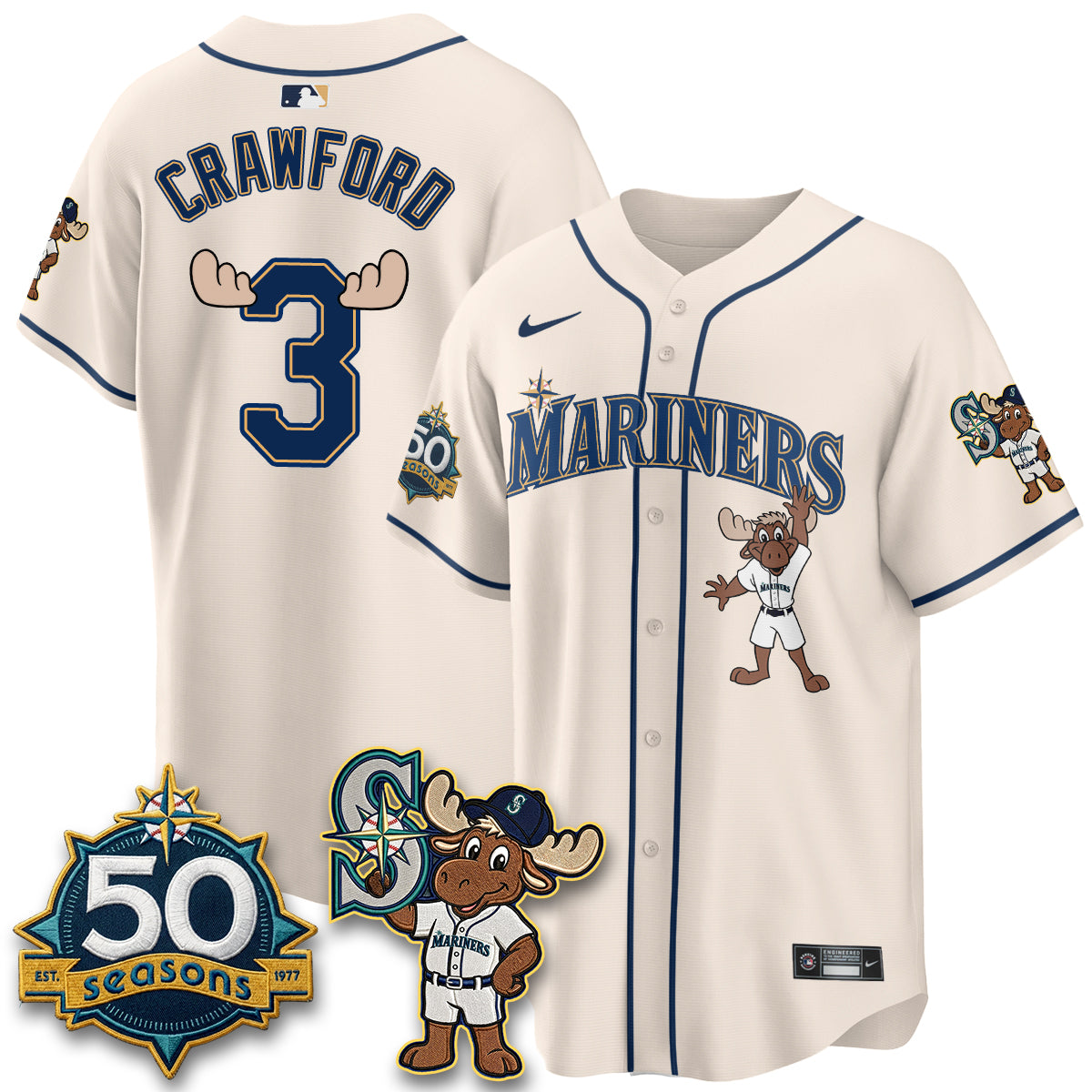 SEA Mascot Jersey - All Stitched