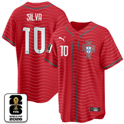 Portugal Soccer National Team x Baseball Vapor Limited Jersey - Stitched