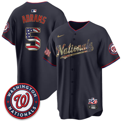 WSH 2026 Independence Day USA Vapor Jersey - Stitched