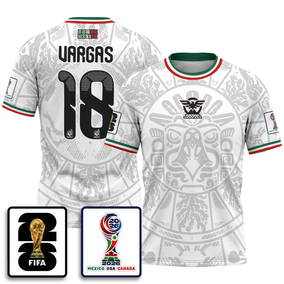 Mexico WC 2026 Fan Gear Version Jersey V2- Printed