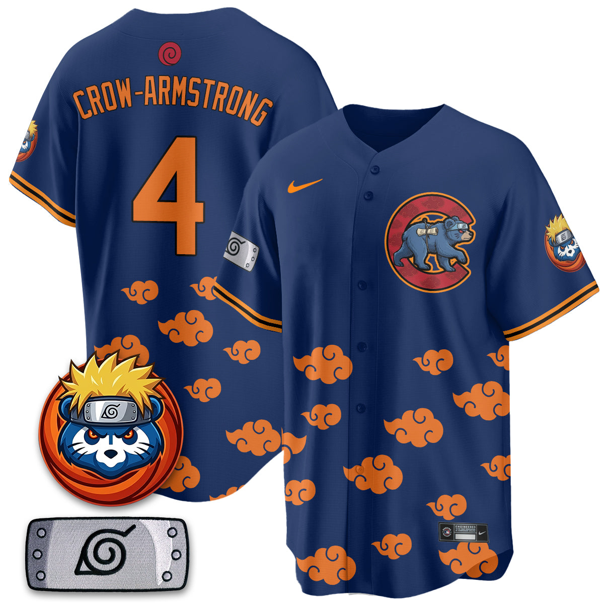 CHC Naruto Uzumaki Vapor Limited Jersey V2- Stitched