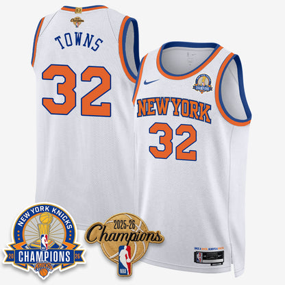 New York Knicks 2026 Basketball Champions Special Edition Vapor Jersey V2- Stitched