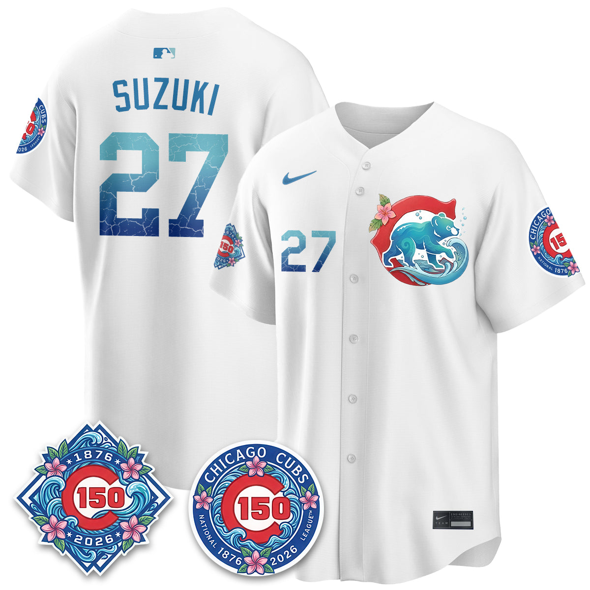 Chicago Cubs 2026 Aloha Spirit Vapor Limited Jersey - Stitched