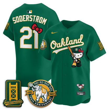 OAK x Meow KT 2026 Vapor Limited Jersey - Stitched