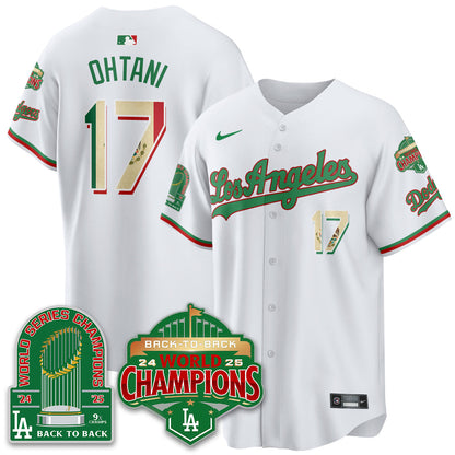 LAD Mexico Vapor Limited Jersey - 9x & B2B Champs - All Stitched