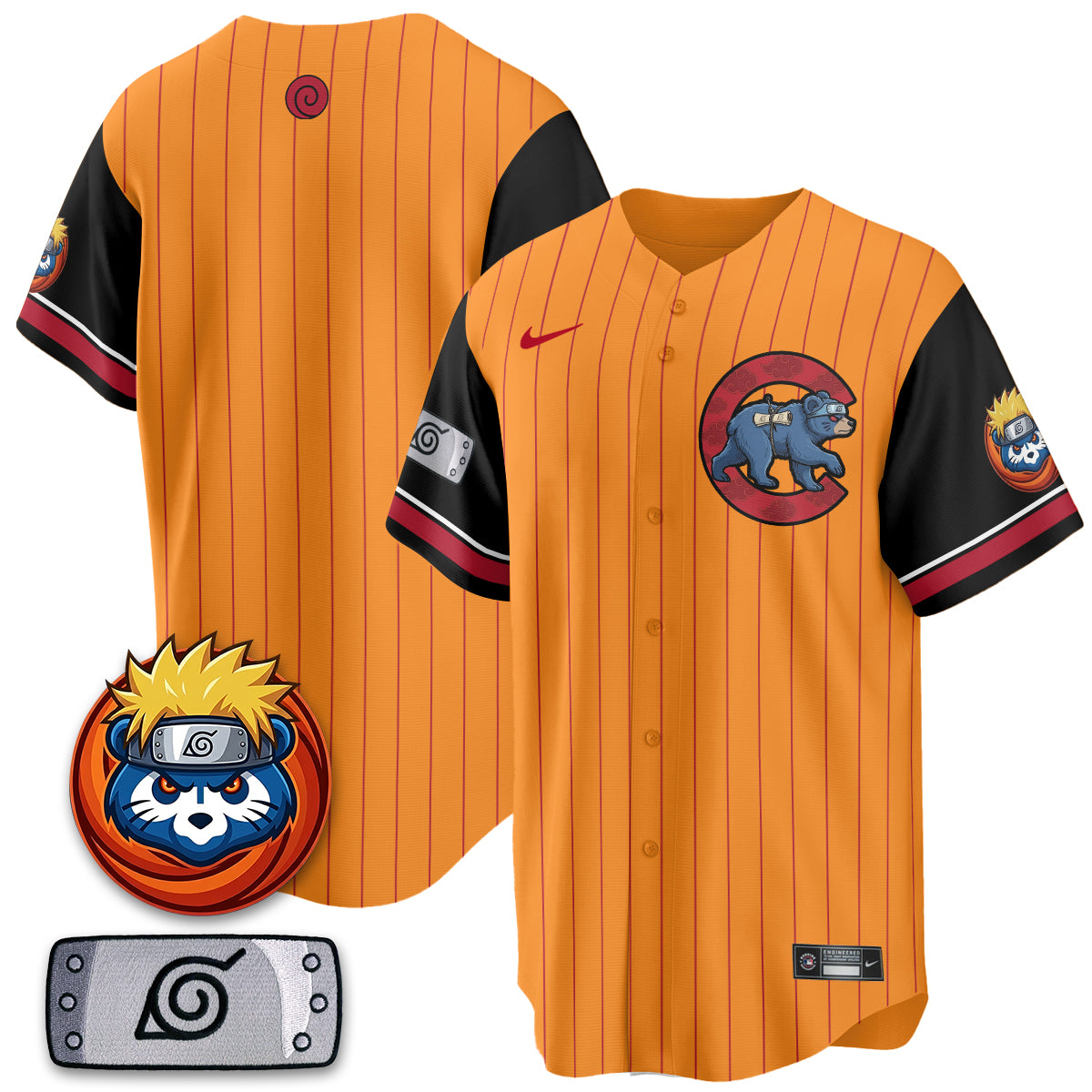 CHC Naruto Uzumaki Vapor Limited Jersey V2- Stitched