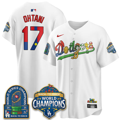 Los Angeles Dodgers x The Red Plumber Vapor Jersey - Printed
