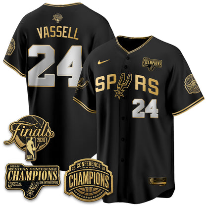 SAS 2026 Basketball Finals Vapor Special Jersey - Stitched