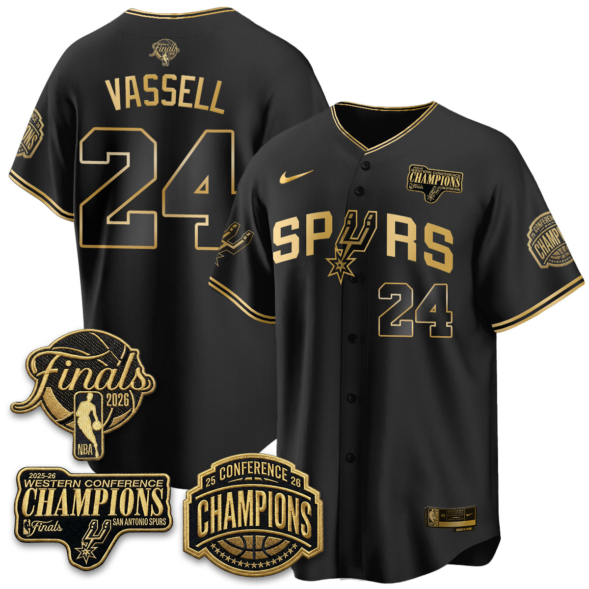 SAS 2026 Basketball Finals Vapor Special Jersey - Stitched
