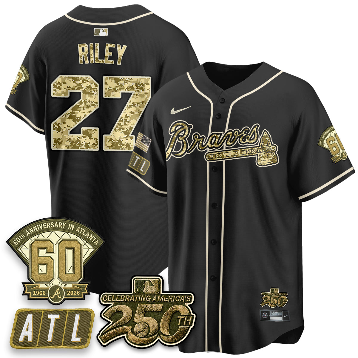 ATL Salute to Service 2026 Vapor Limited Jersey - All Stitched