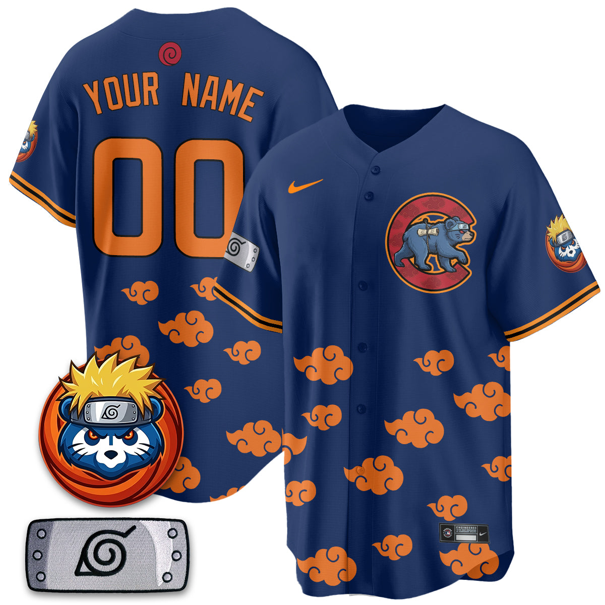 CHC Naruto Uzumaki Vapor Limited Custom Jersey V2- Stitched