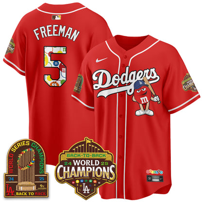 Los Angeles Dodgers x m&m Vapor Jersey - Stitched