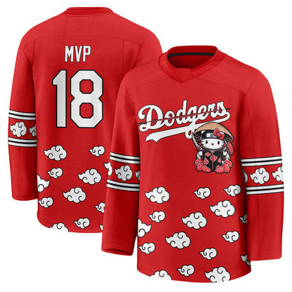 LAD Akatsuki Edition Vapor Hockey Jersey - Stitched