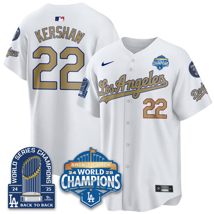 LAD Alternate  Vapor Limited Jersey - 9x Champs - All Stitched