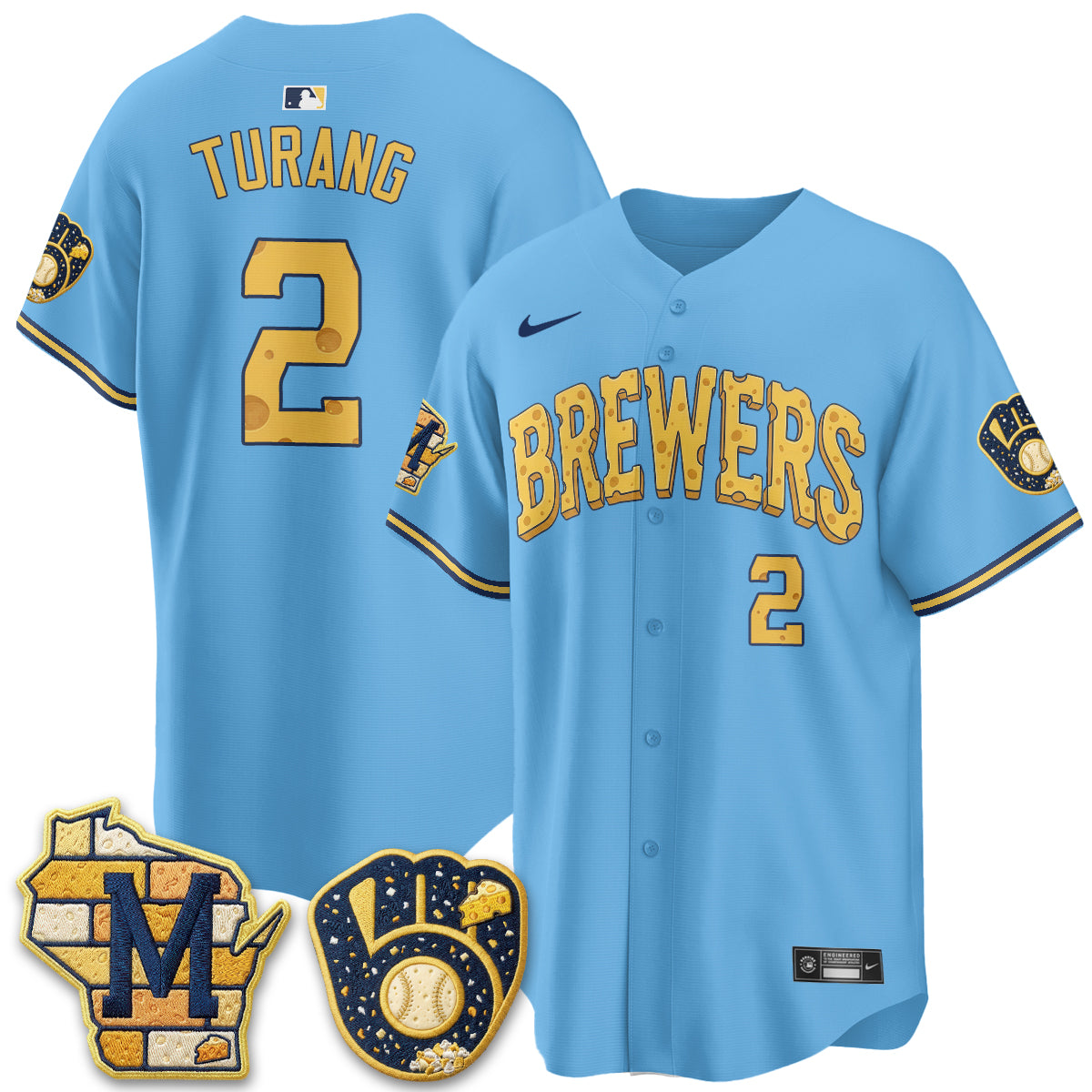 MIL Cheesehead Edition Vapor Limited Jersey - Stitched