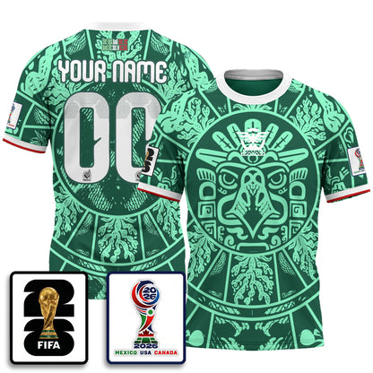 Mexico WC 2026 Fan Gear Version Custom Jersey V2- Printed