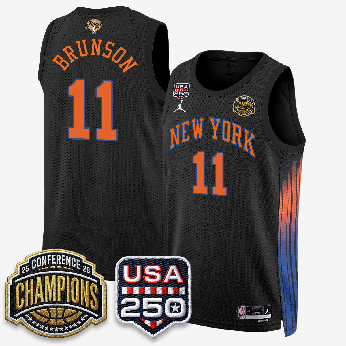 NYK 2026 NBA Eastern Conference Champions City Edition Jersey - Stitched