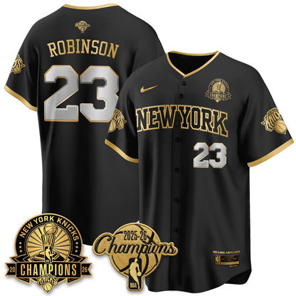 New York Knicks 2026 NBA Champions Special Edition Vapor Jersey V2- Stitched