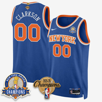 New York Knicks 2026 Basketball Champions Special Edition Vapor Jersey V2- Stitched