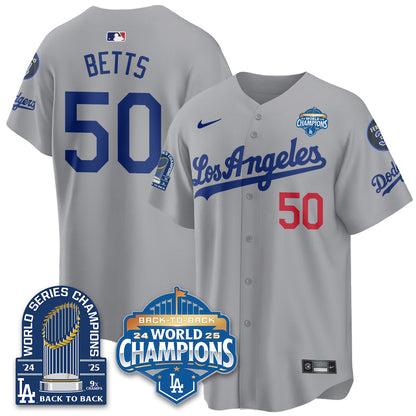LAD Alternate  Vapor Limited Jersey - 9x Champs - All Stitched