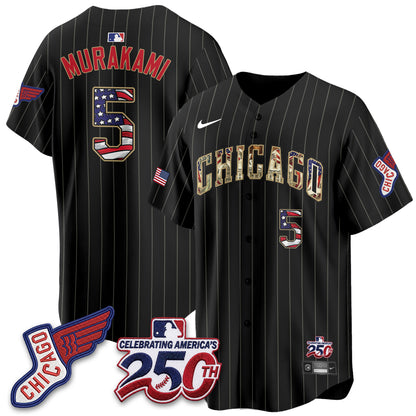 CWS 2026 Independence Day USA Vapor Jersey - Stitched