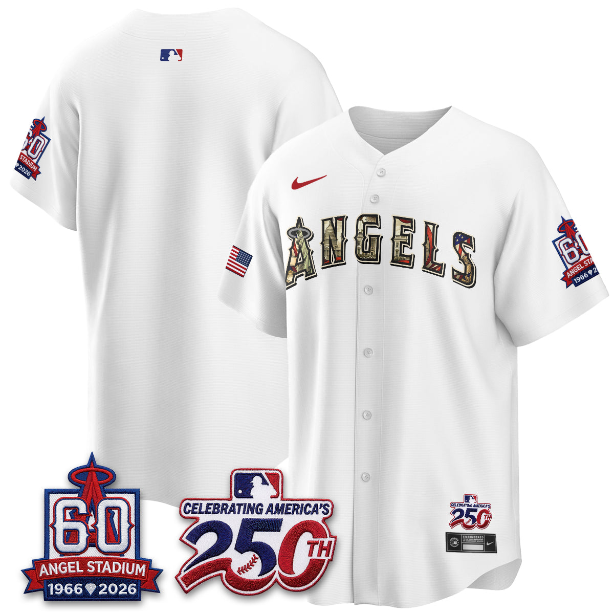 LAA 2026 Independence Day USA Vapor Limited Jersey - Stitched