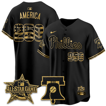 PHI Fourth of July USA Vapor Limited Jersey - Stitched