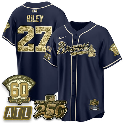 ATL Salute to Service 2026 Vapor Limited Jersey - All Stitched