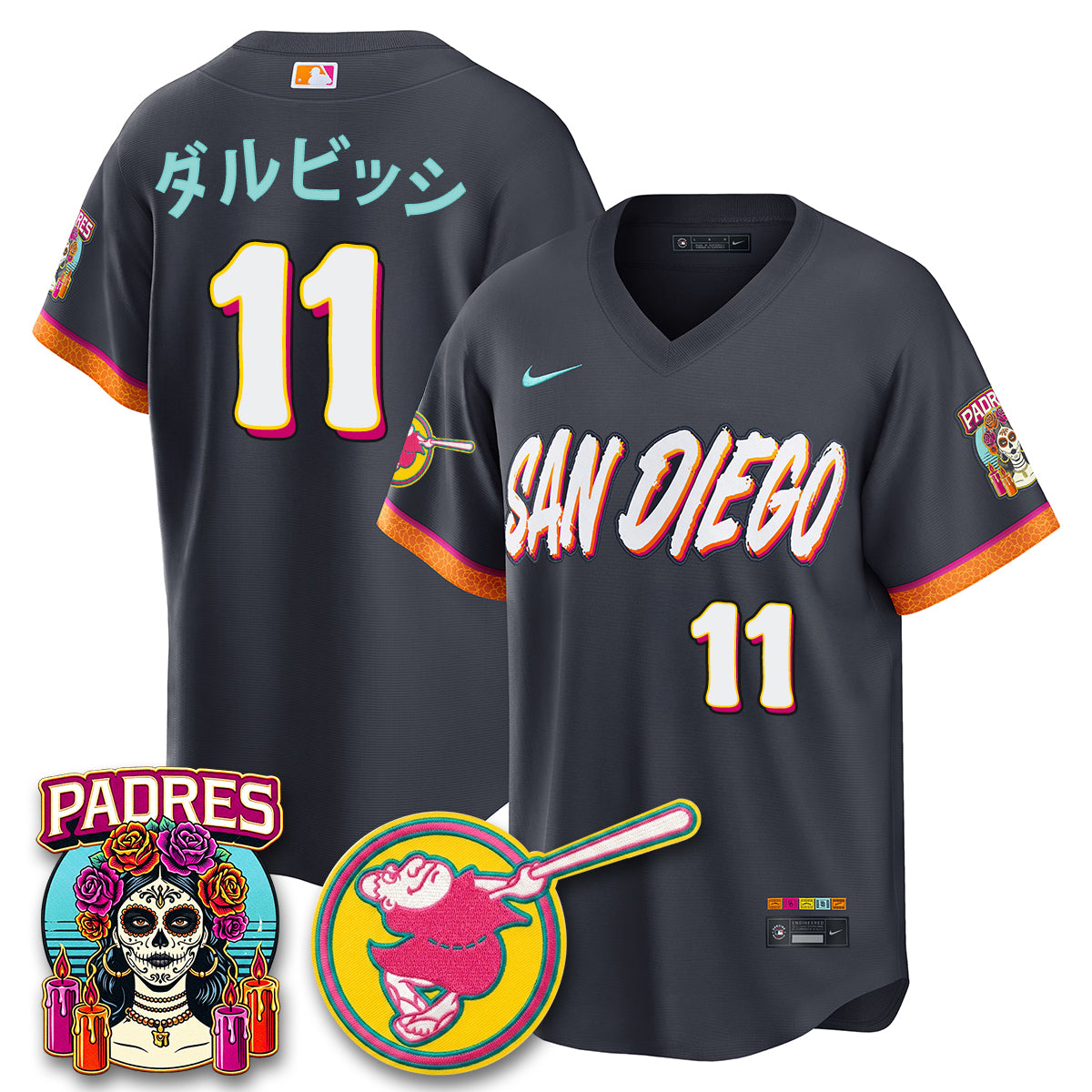 SD 2026 City Connect Vapor Limited Jersey - All Stitched