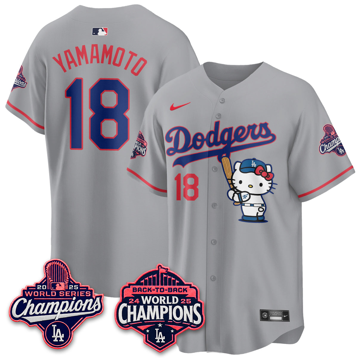 LAD x Hello Kitty Night 2026 Vapor Jersey - All Stitched