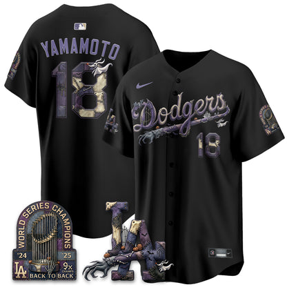 LAD Nightmare Edition Vapor Jersey - Printed