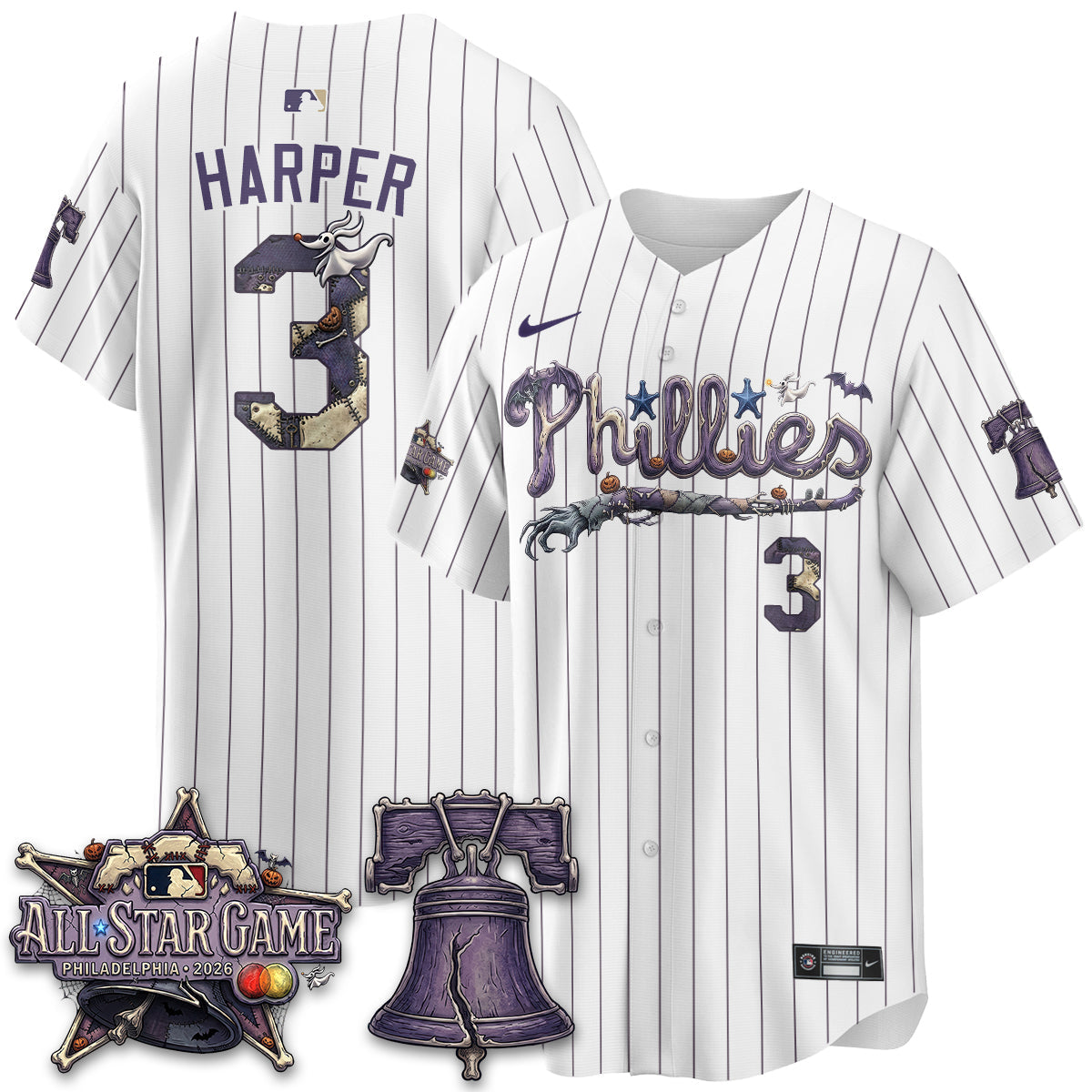 PHI Nightmare Edition Vapor Jersey - Printed
