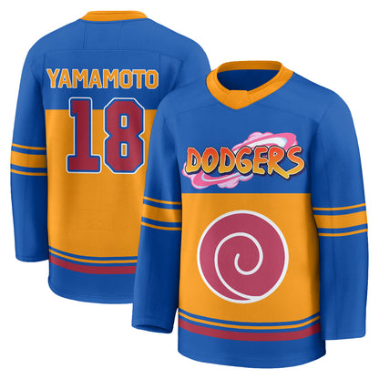 LAD Naruto Edition Vapor Hockey Jersey - Stitched