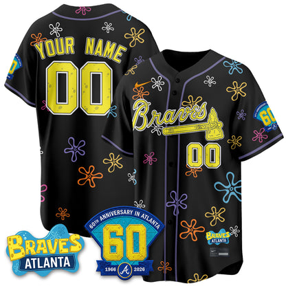Atlanta Braves x SBSP Limited Vapor Custom Jersey- Stitched