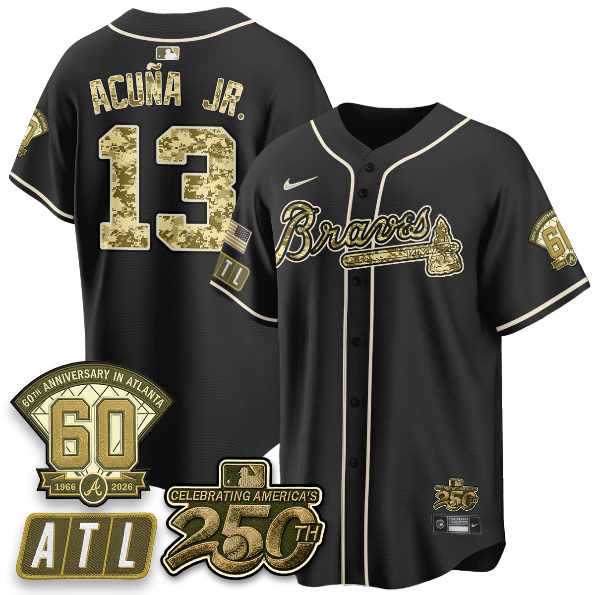 ATL Salute to Service 2026 Vapor Limited Jersey - All Stitched