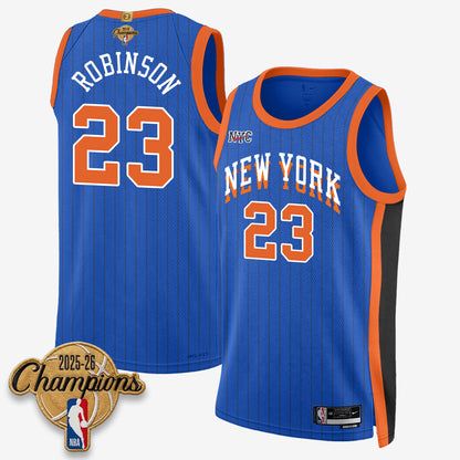 NYK 2026 Basketball Champions Vapor Jersey V2- Stitched