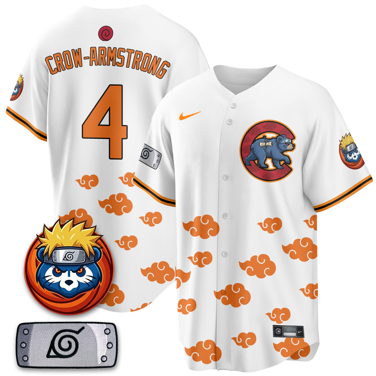 CHC Naruto Uzumaki Vapor Limited Jersey V2- Stitched