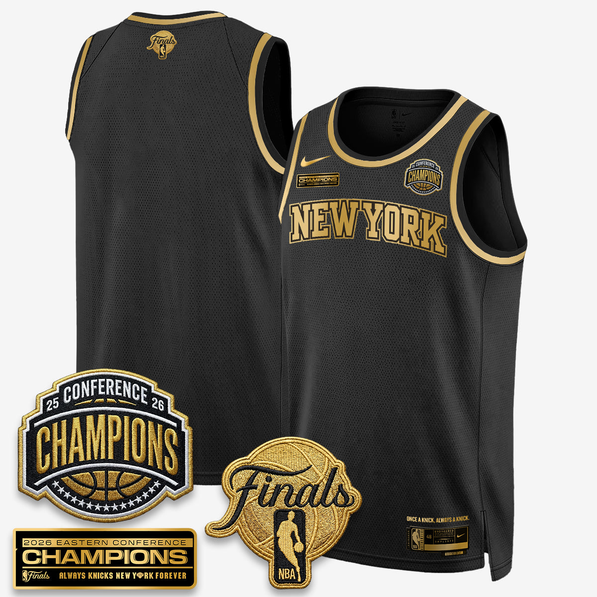 NYK 2026 NBA Eastern Conference Champions Vapor Special Edition Jersey - Stitched(1)