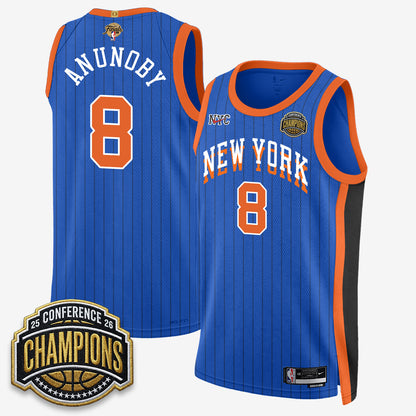 New York Knicks 2026 NBA Finals City Edition Jersey V3- Stitched