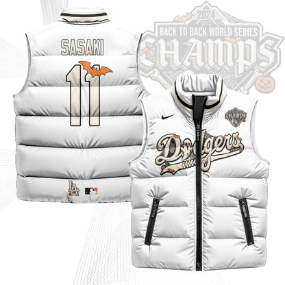 LAD Halloween 2026 Unisex Puffer Vest - Printed