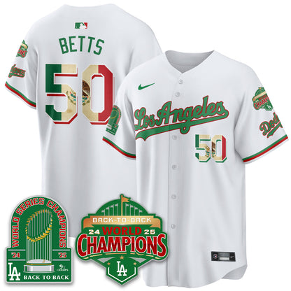 LAD Mexico Vapor Limited Jersey - 9x & B2B Champs - All Stitched