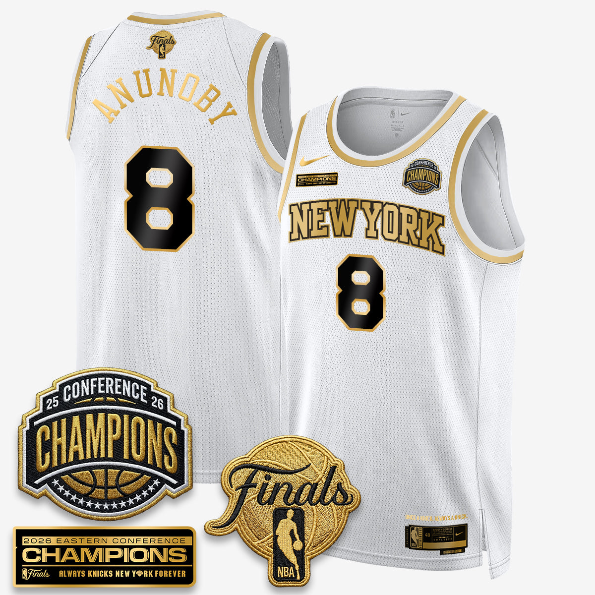 NYK 2026 NBA Eastern Conference Champions Vapor Special Edition Jersey - Stitched(1)