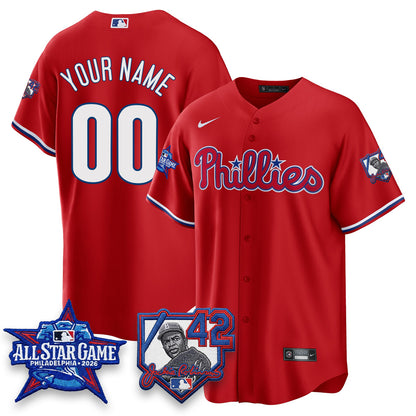 PHI 2026 Jackie Robinson New Era - All Star Game Vapor Limited Custom Jersey - All Stitched