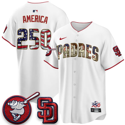 SD 2026 Independence Day USA Vapor Limited Jersey - Stitched