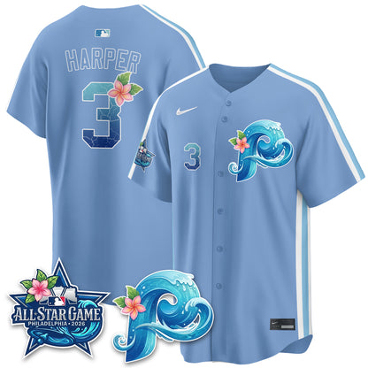 PHI Aloha Spirit Vapor Limited Jersey - Stitched