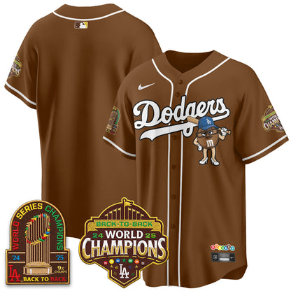 Los Angeles Dodgers x m&m Vapor Jersey - Stitched